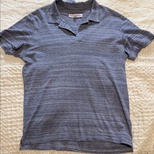 Charles Tyrwhitt Heathered Gray Polo Shirt